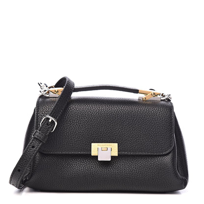 Balenciaga Grained Calfskin Le Dix Nano Soft Cartable Black 2 of 10