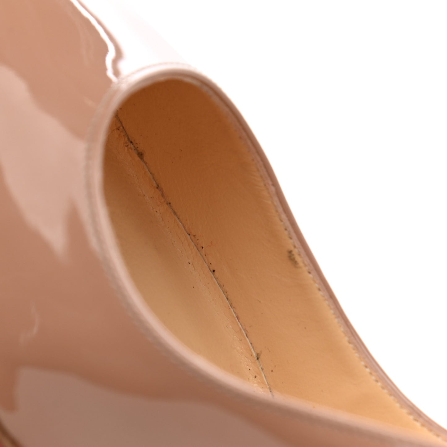 Patent Pigalle Follies 85 Pumps 38.5 Nude