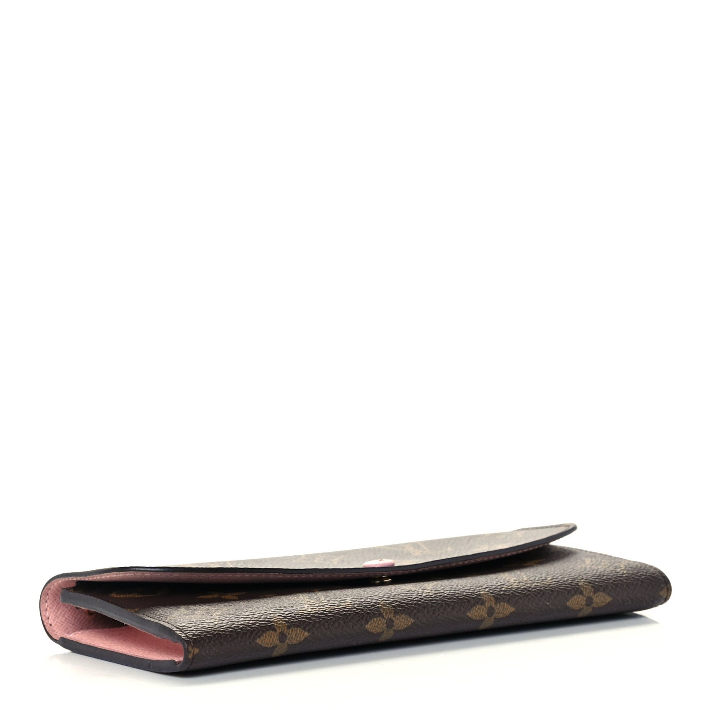 Monogram Emilie Wallet Rose Ballerine
