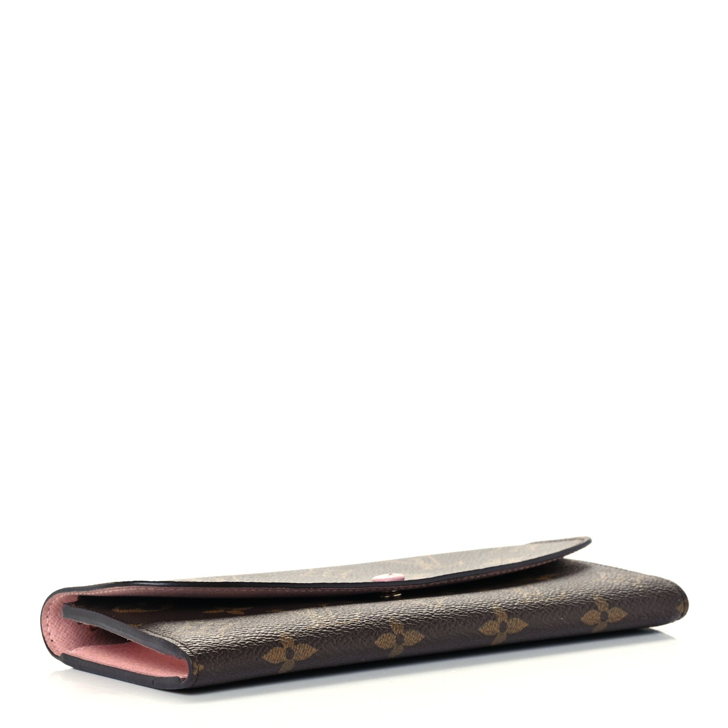 Louis Vuitton Monogram Emilie Wallet Rose Ballerine 4 of 12