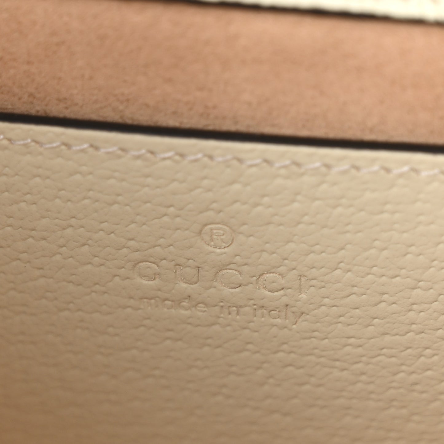 Textured Dollar Calfskin Web Mini Diana Tote Bag Mystic White