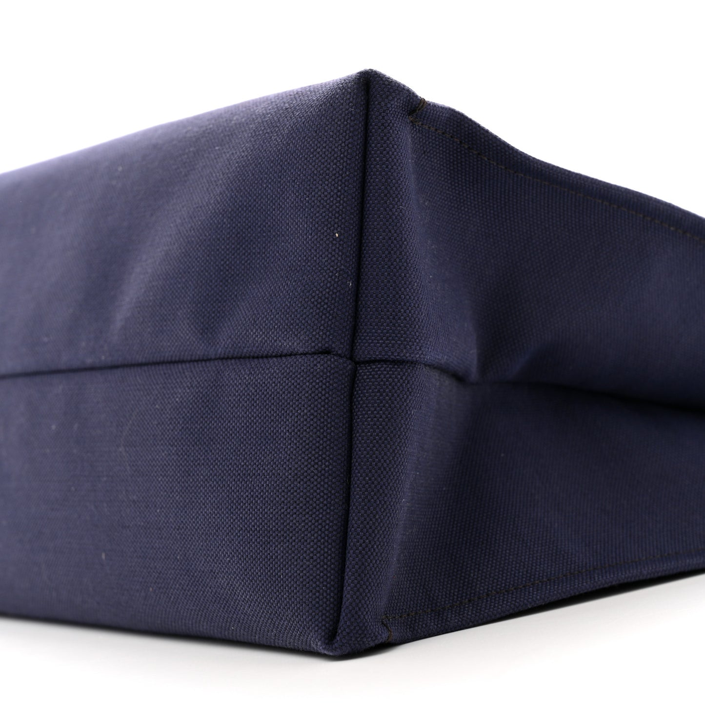 Canvas 1927 Signature Tote Navy Brown