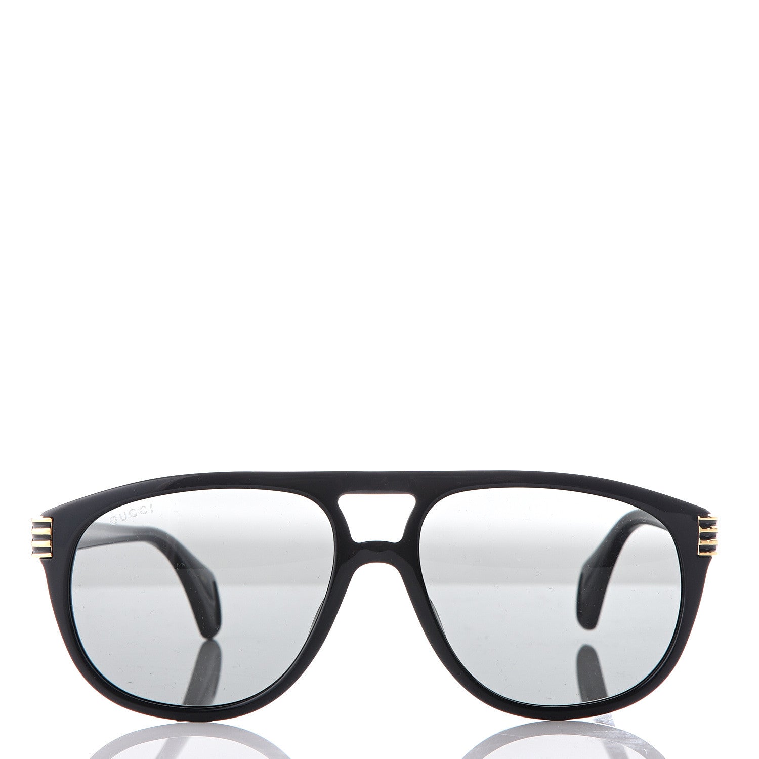 Gucci Acetate Aviator Sunglasses GG0525S Black 2 of 7