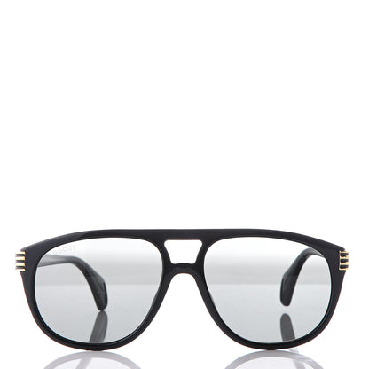 Gucci Acetate Aviator Sunglasses GG0525S Black 2 of 7