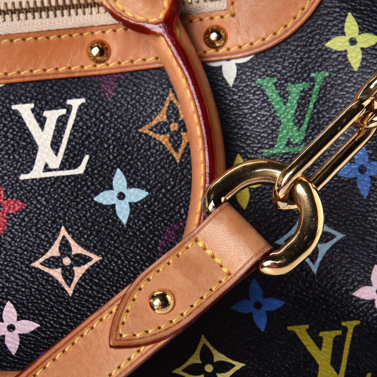 Monogram Multicolor Rita Black