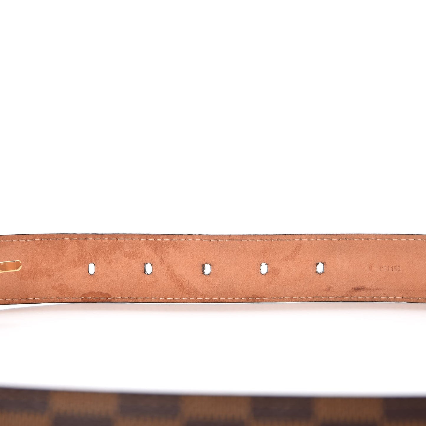 Damier Ebene 30mm Ellipse Belt 90 36