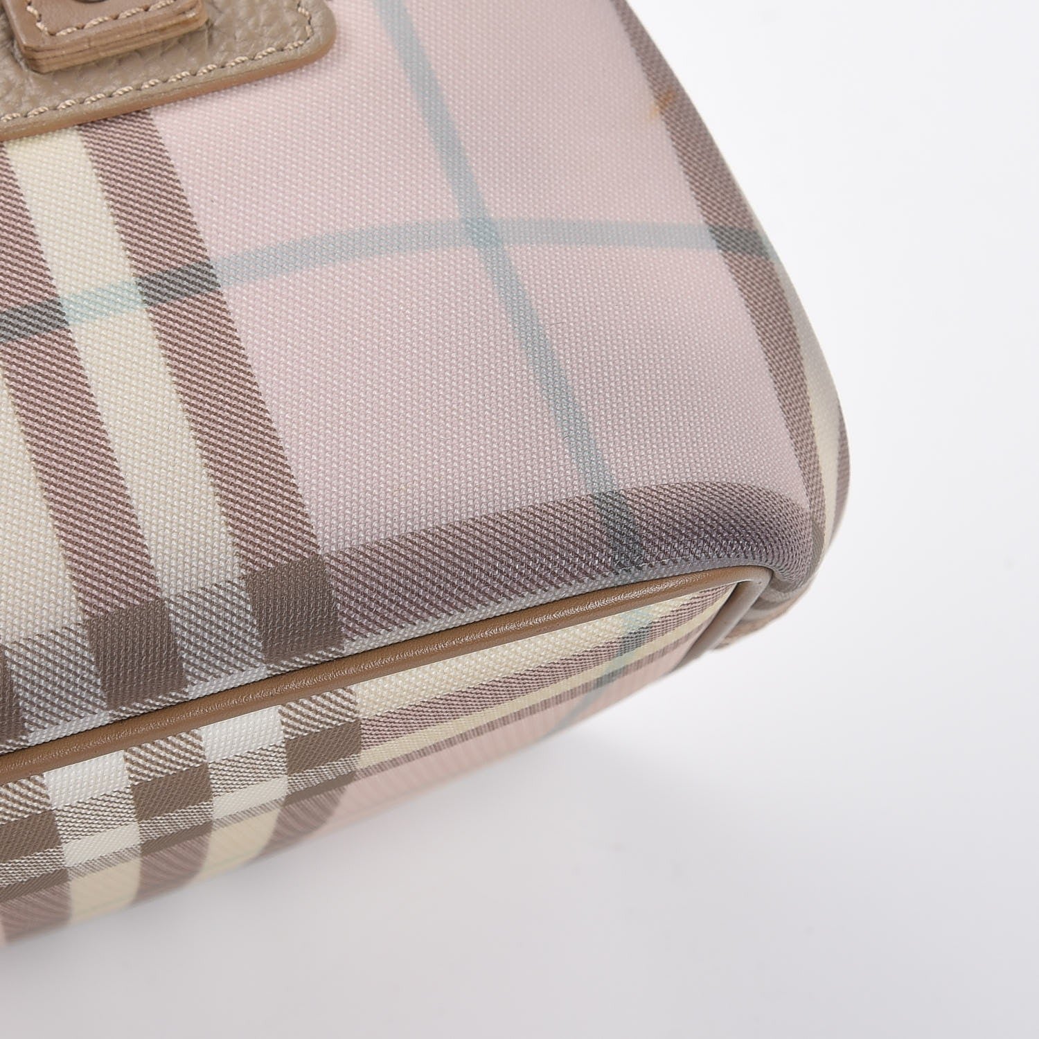 Burberry Candy Check Buckle Tote Pink 8 of 8