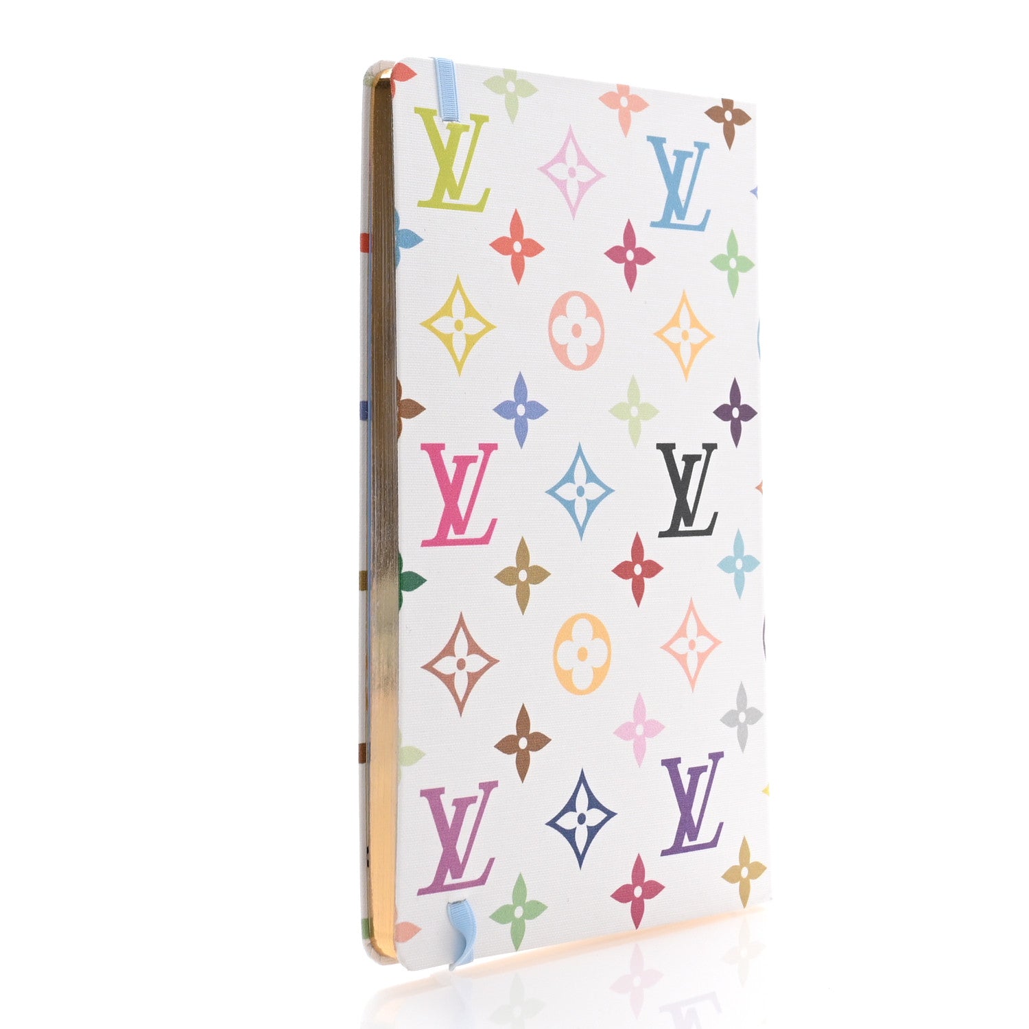 Louis Vuitton LV x TM Monogram Multicolor Jane Notebook MM White 3 of 7
