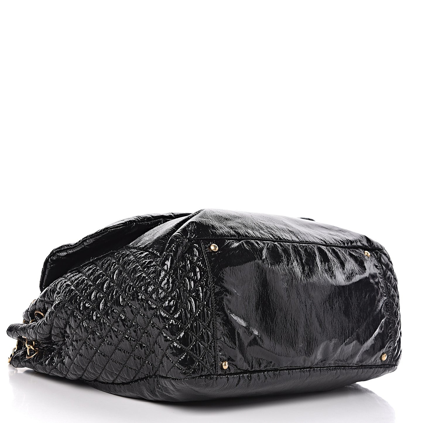 Vinyl XXL Rock and Chain Flap Black
