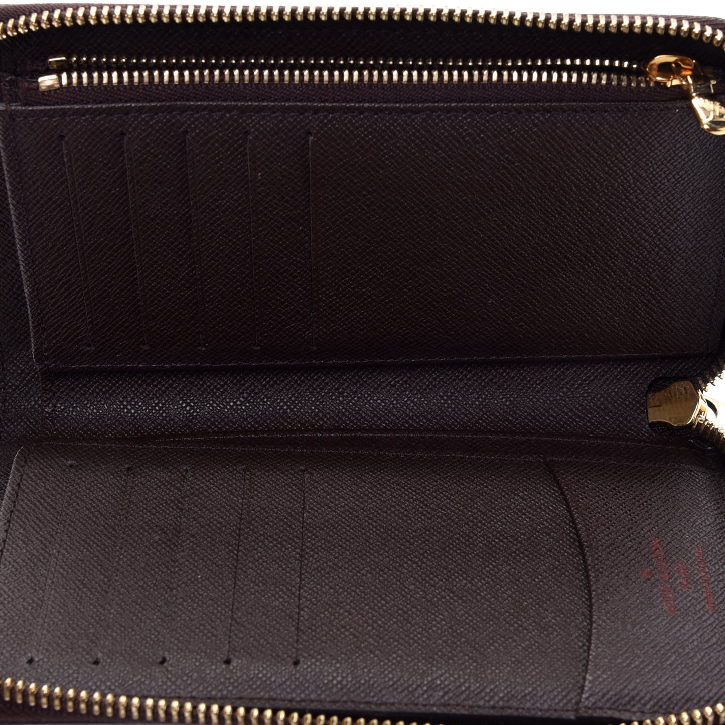 Damier Ebene Zippy Compact Wallet