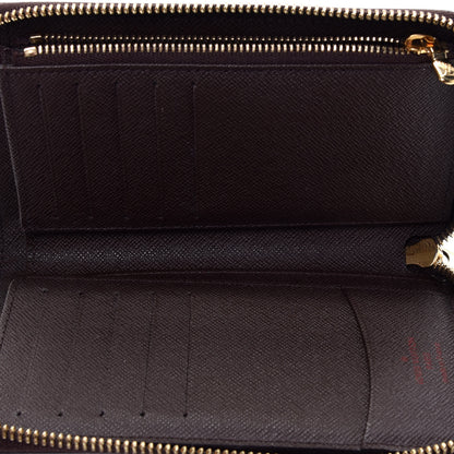 Louis Vuitton Damier Ebene Zippy Compact Wallet 5 of 9