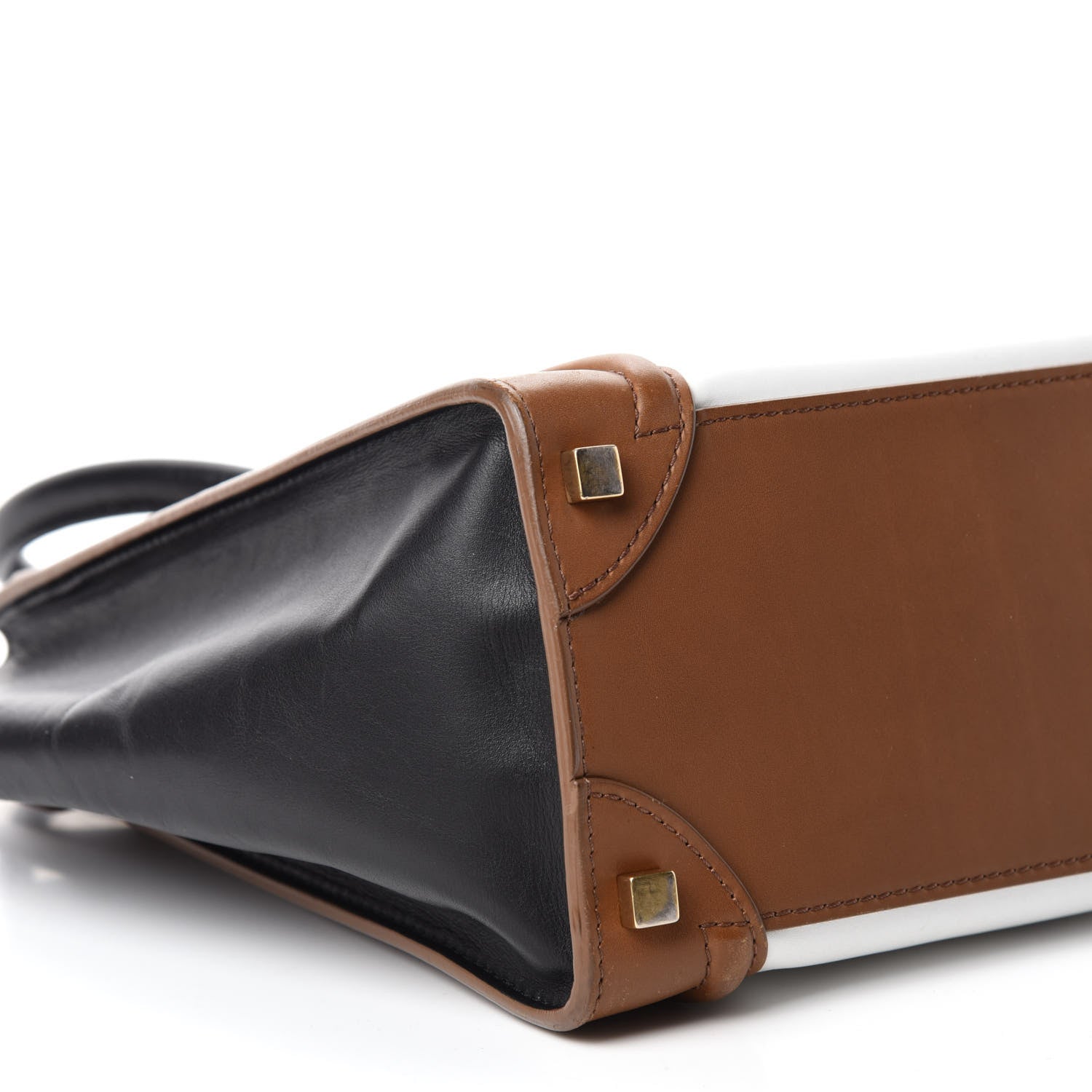 Celine Smooth Calfskin Micro Tri-Color Luggage Brown 6 of 11