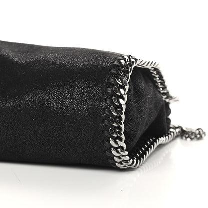 Stella McCartney Shaggy Deer Mini Falabella Fold Over Tote Black 10 of 10