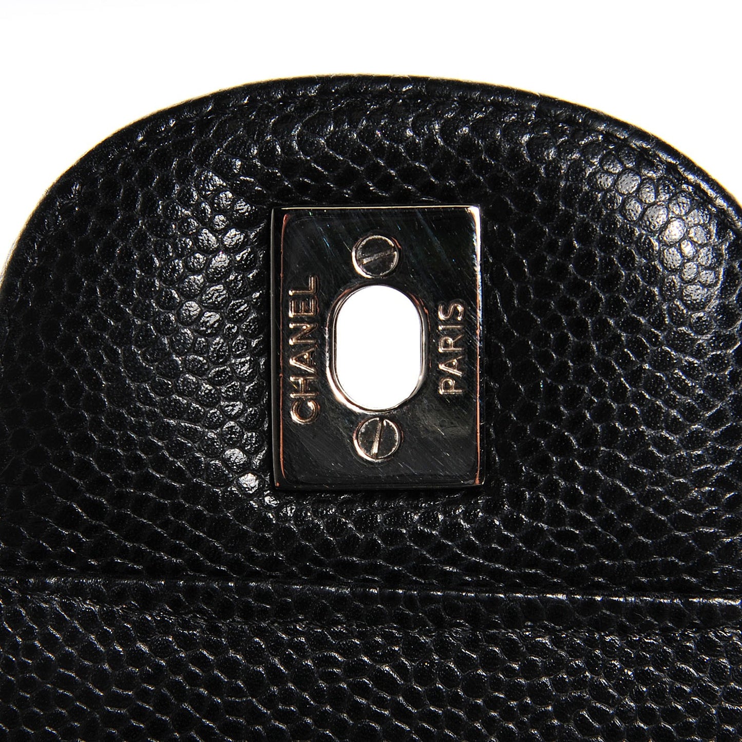 Caviar Quilted Jumbo Single Flap Black