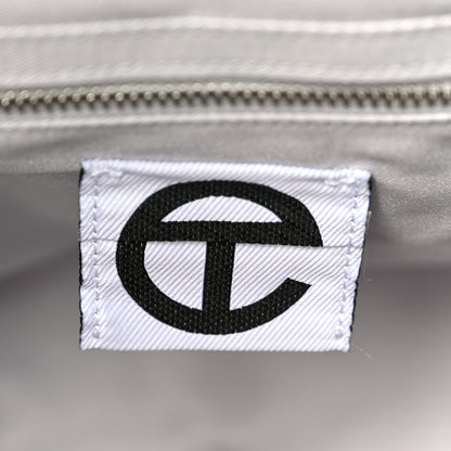 Telfar Metallic Vegan Leather Medium Shopping Bag Silver 6 of 10