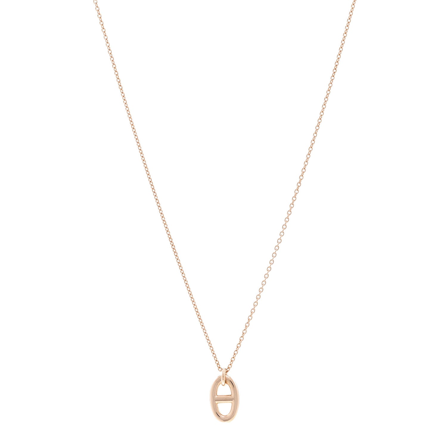 Hermes 18K Rose Gold PM Farandole Pendant Necklace 1 of 6