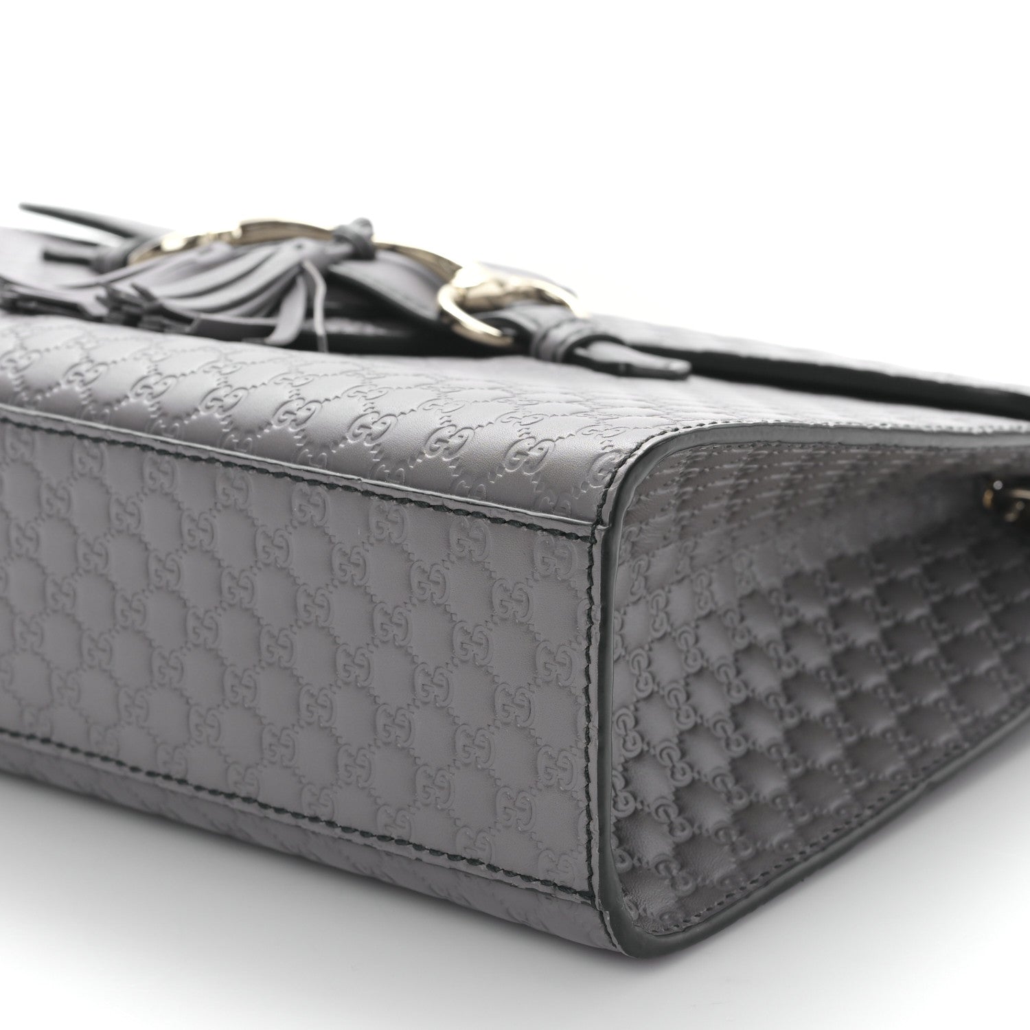 Gucci Soft Microguccissima Medium Emily Chain Shoulder Bag Loess 9 of 9