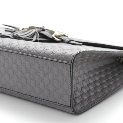 Gucci Soft Microguccissima Medium Emily Chain Shoulder Bag Loess 9 of 9