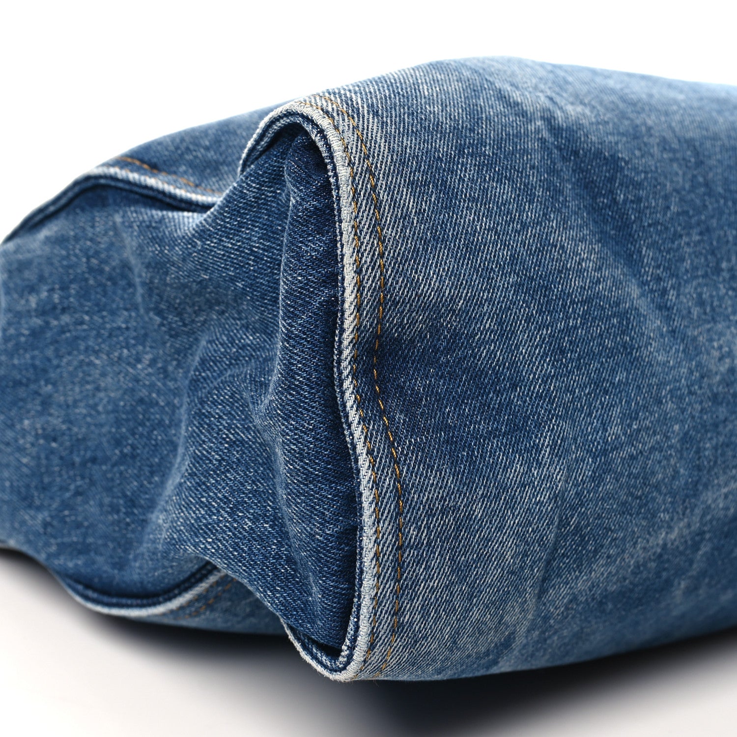 Telfar Denim Medium Shopping Bag Blue 8 of 9