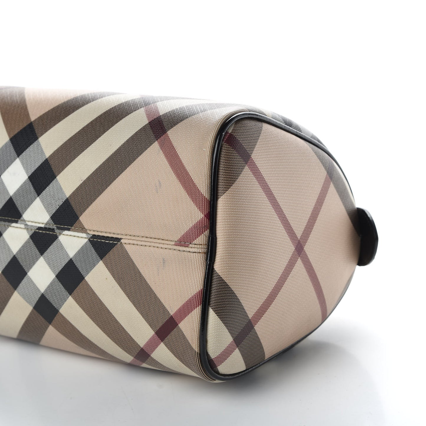 Nova Check Small Chester Bowling Bag Black