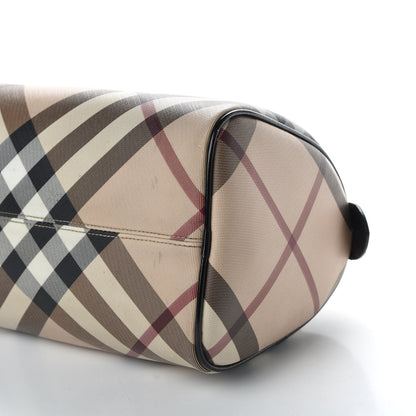 Burberry Nova Check Small Chester Bowling Bag Black 12 of 12