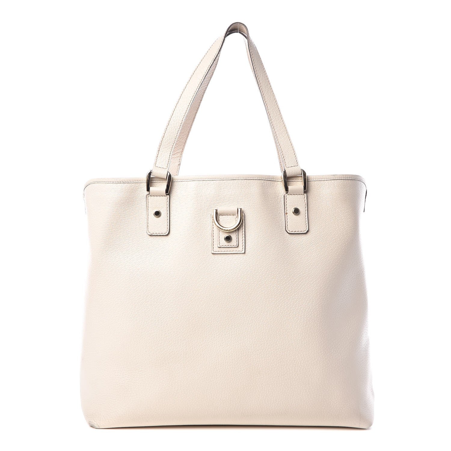Gucci Calfskin Abbey Tote Off White 1 of 13