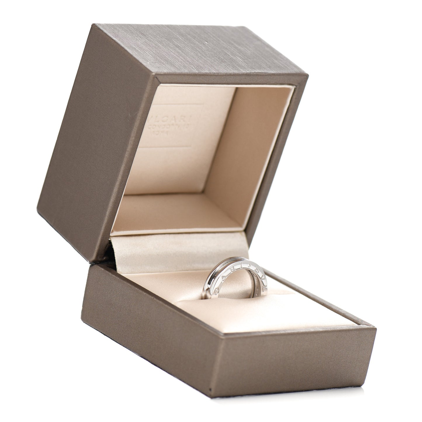 18K White Gold B.Zero1 One-Band Ring 51 5.75