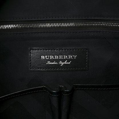 Burberry Textured Calfskin Bermondsey Business Briefcase Black 6 of 9