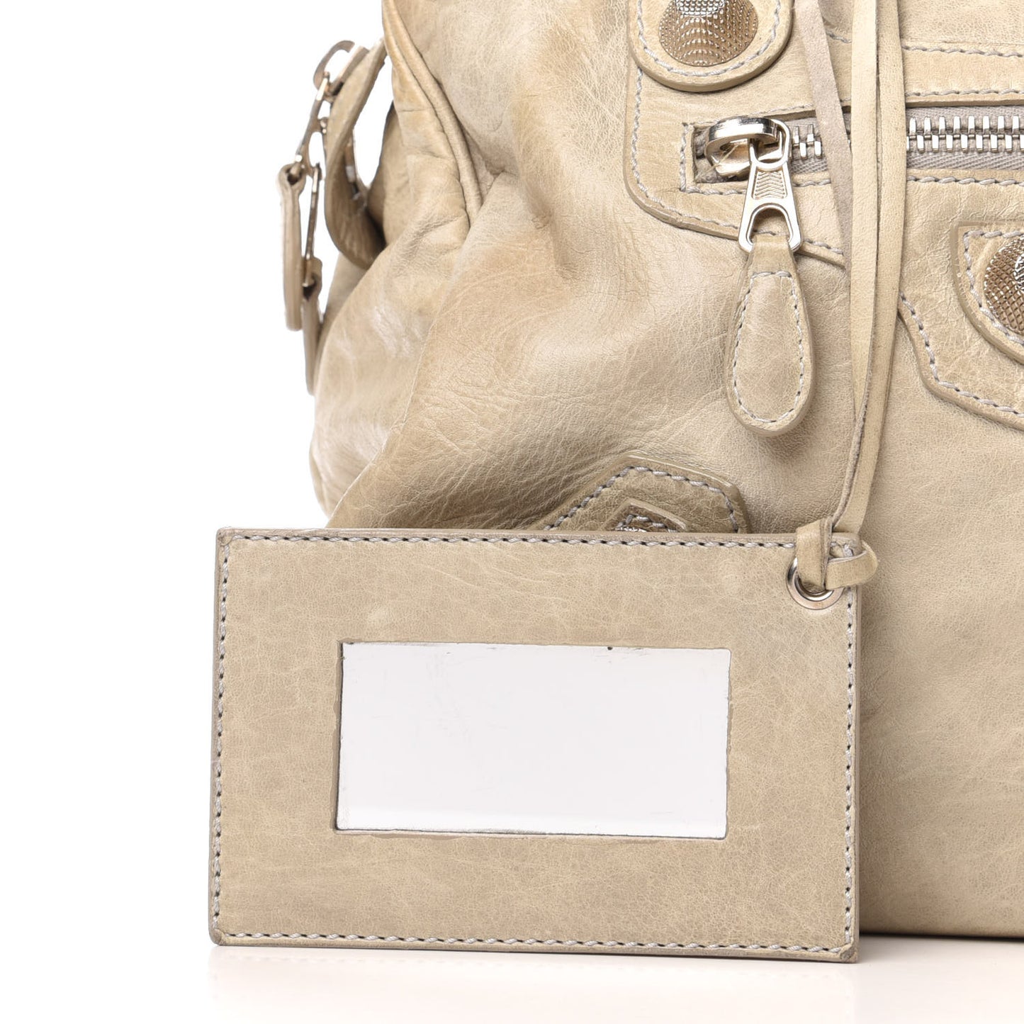 Agneau Giant 21 Silver Hardware Mid Day Sahara