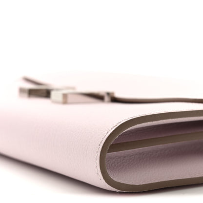 Hermes Evercolor Constance Wallet To Go Mauve Pale 20 of 23