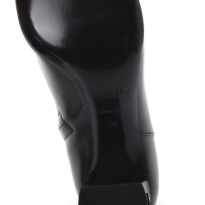 Saint Laurent Nappa Loulou Ankle Zip Boot 36 Black 6 of 9