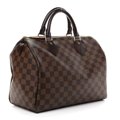 Louis Vuitton Damier Ebene Speedy 30 3 of 10