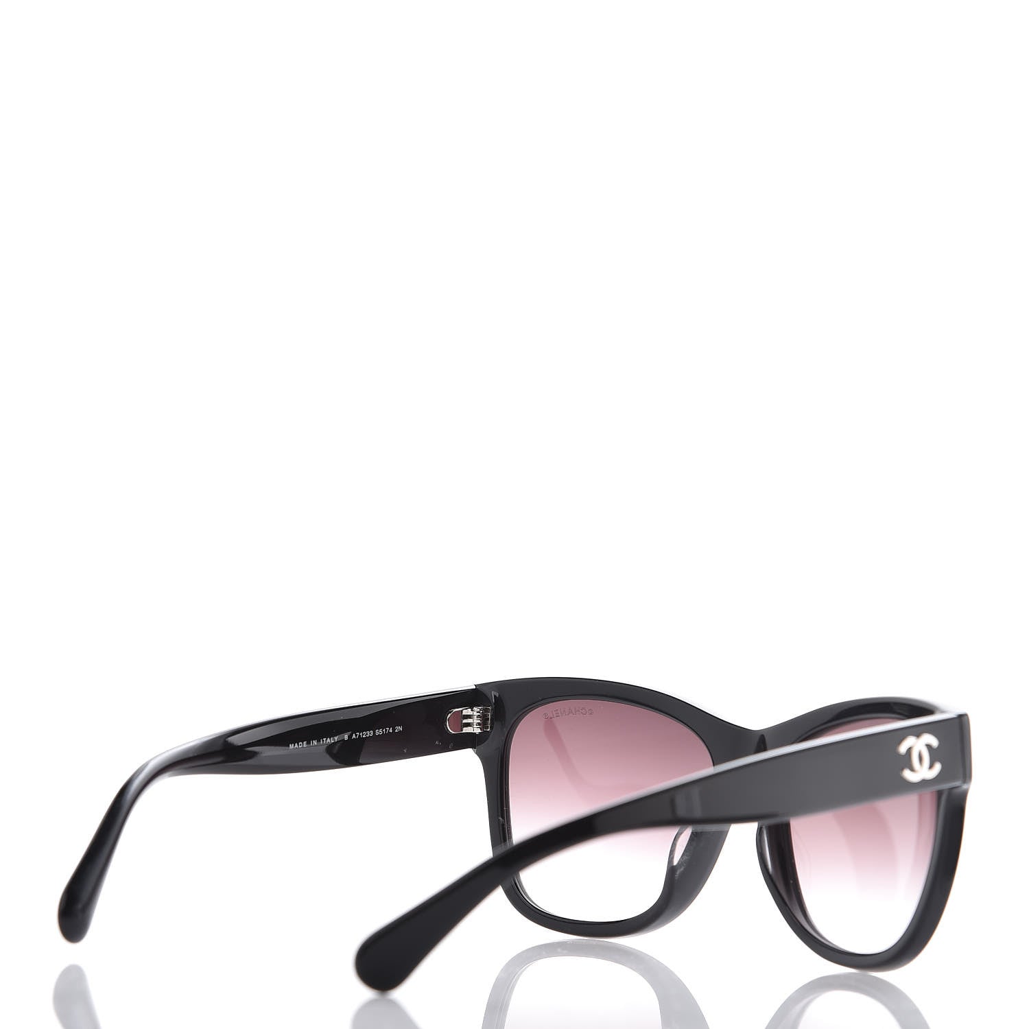 Chanel CC Sunglasses A71233 Black 4 of 12