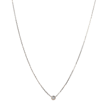 Cartier 18K Yellow Gold Diamond XS D'Amour Pendant Necklace 1 of 6