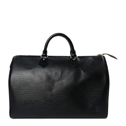 Louis Vuitton Epi Speedy 35 Black 1 of 11