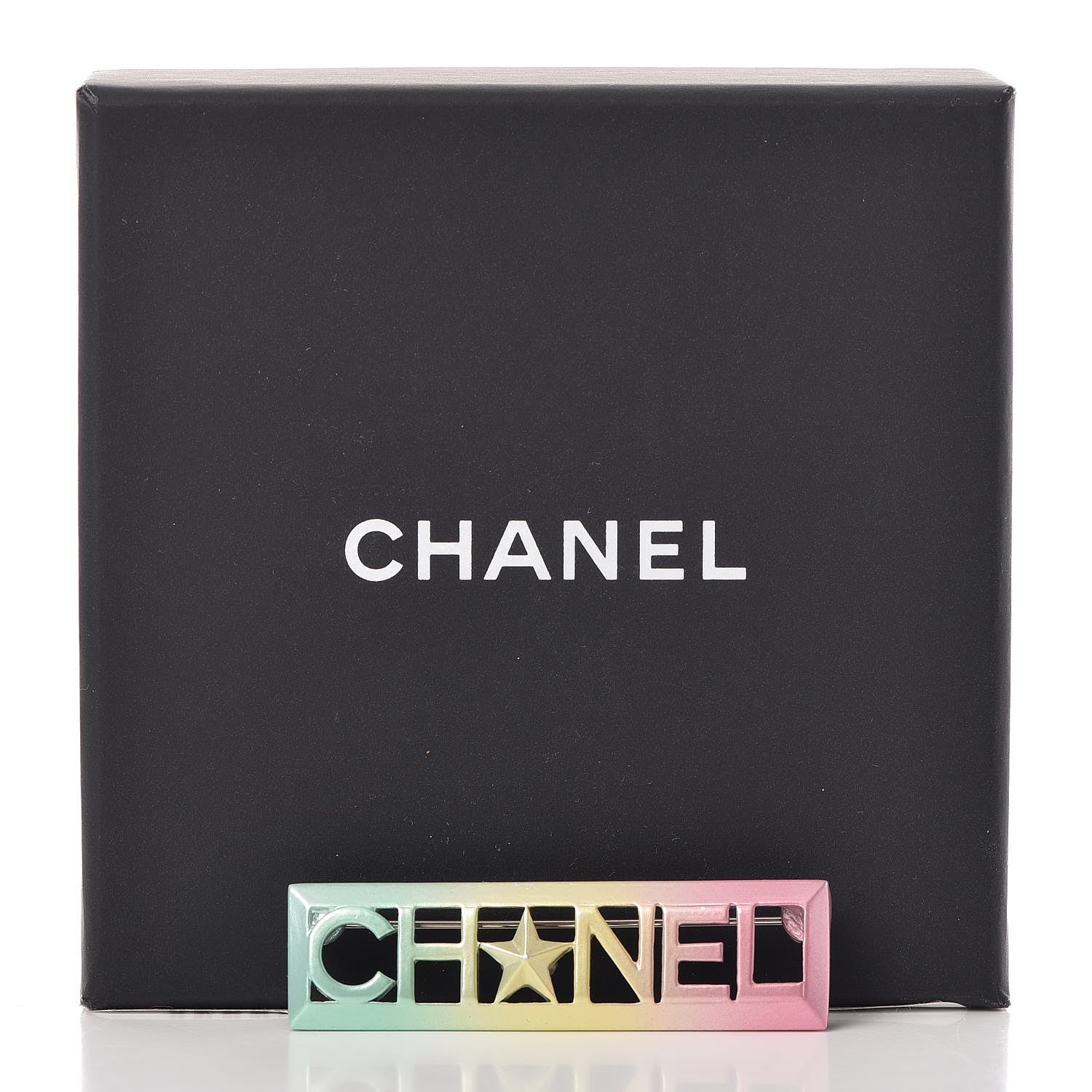 Chanel Star Logo Brooch Multicolor 7 of 7