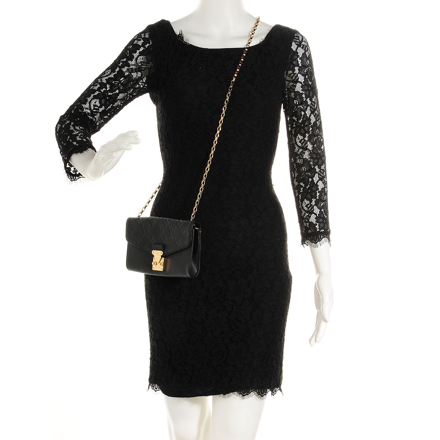 Louis Vuitton Empreinte Pochette Saint Germain Black 2 of 7