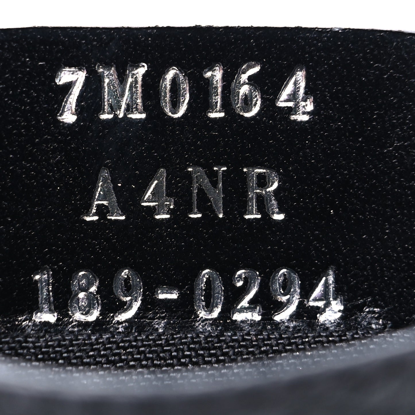 Cuoio Romano Stamp Patch Card Holder Asfalto