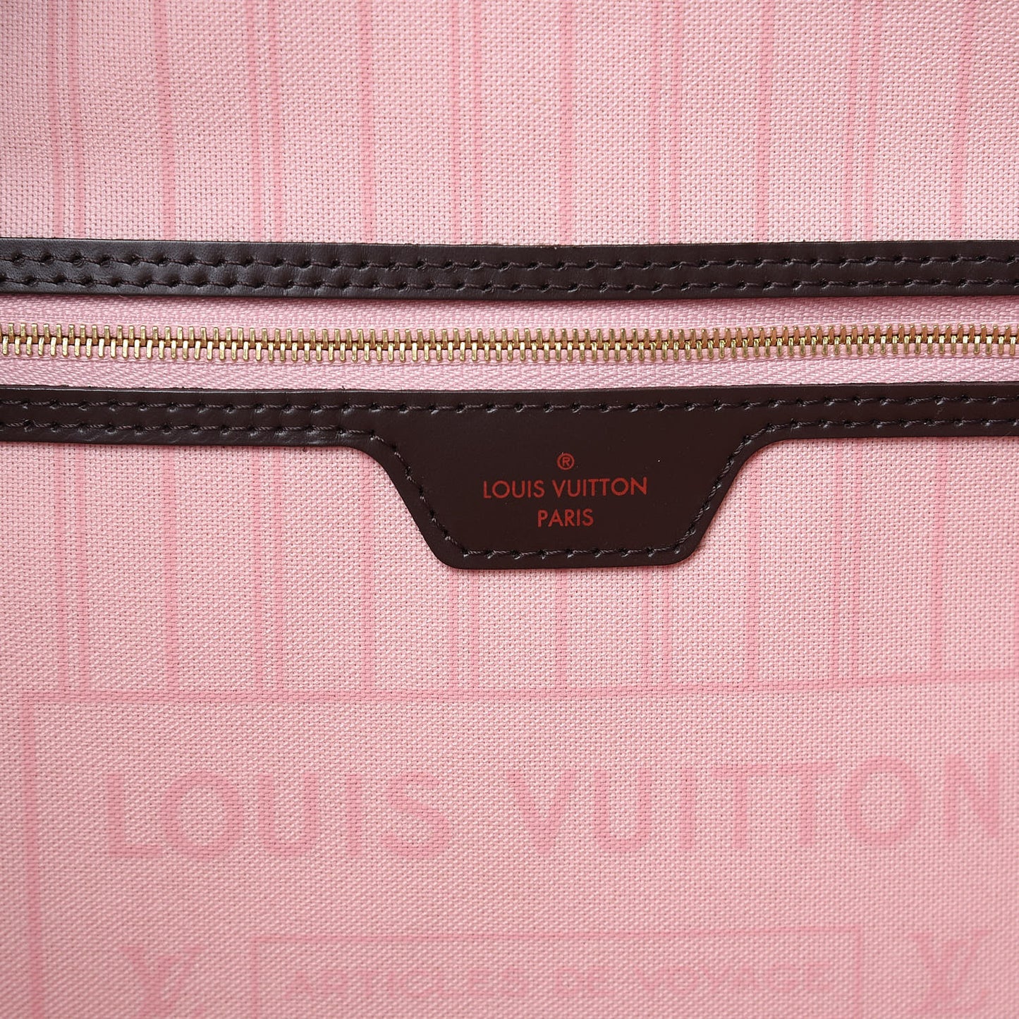 Damier Ebene Neo Neverfull MM Rose Ballerine