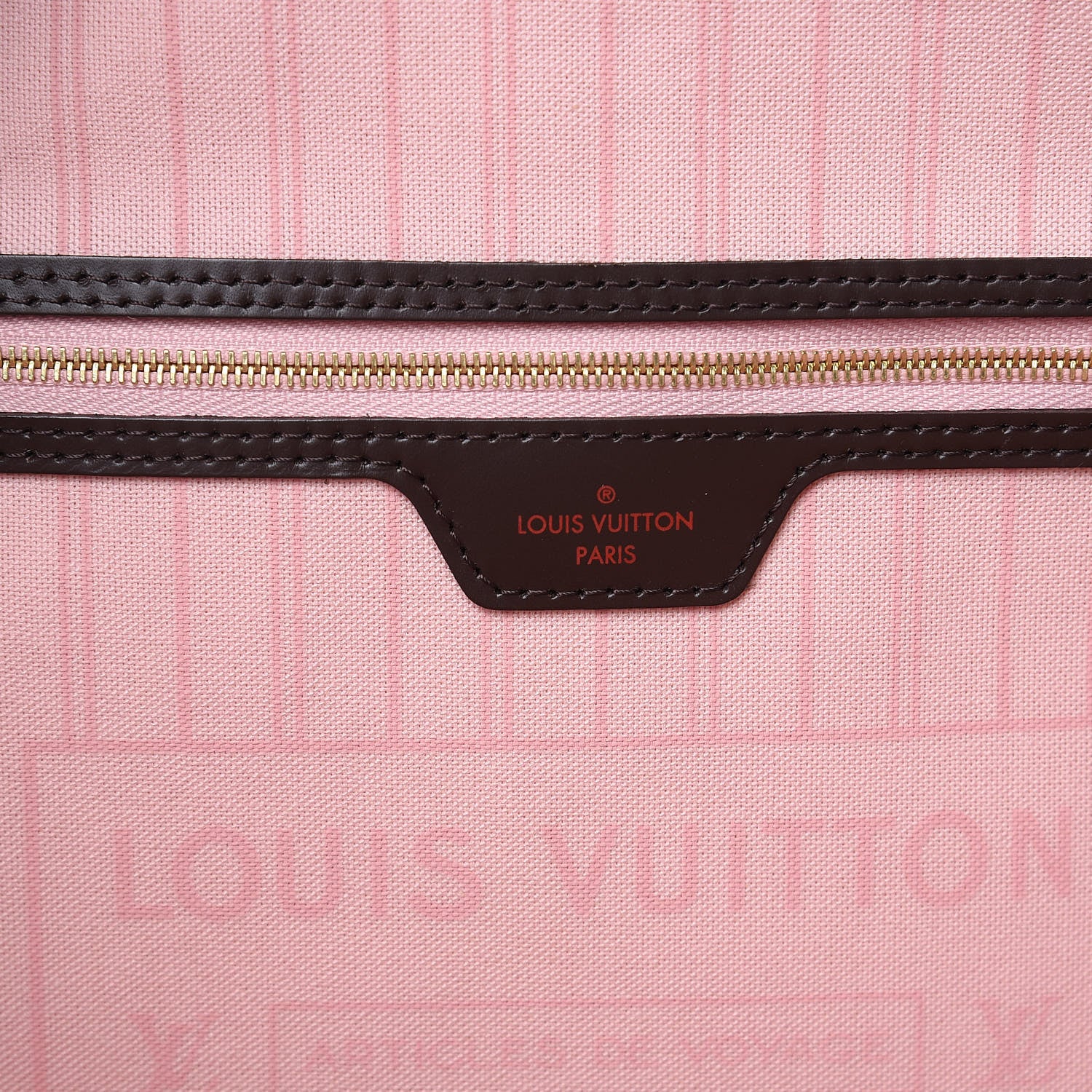 Louis Vuitton Damier Ebene Neo Neverfull MM Rose Ballerine 6 of 11