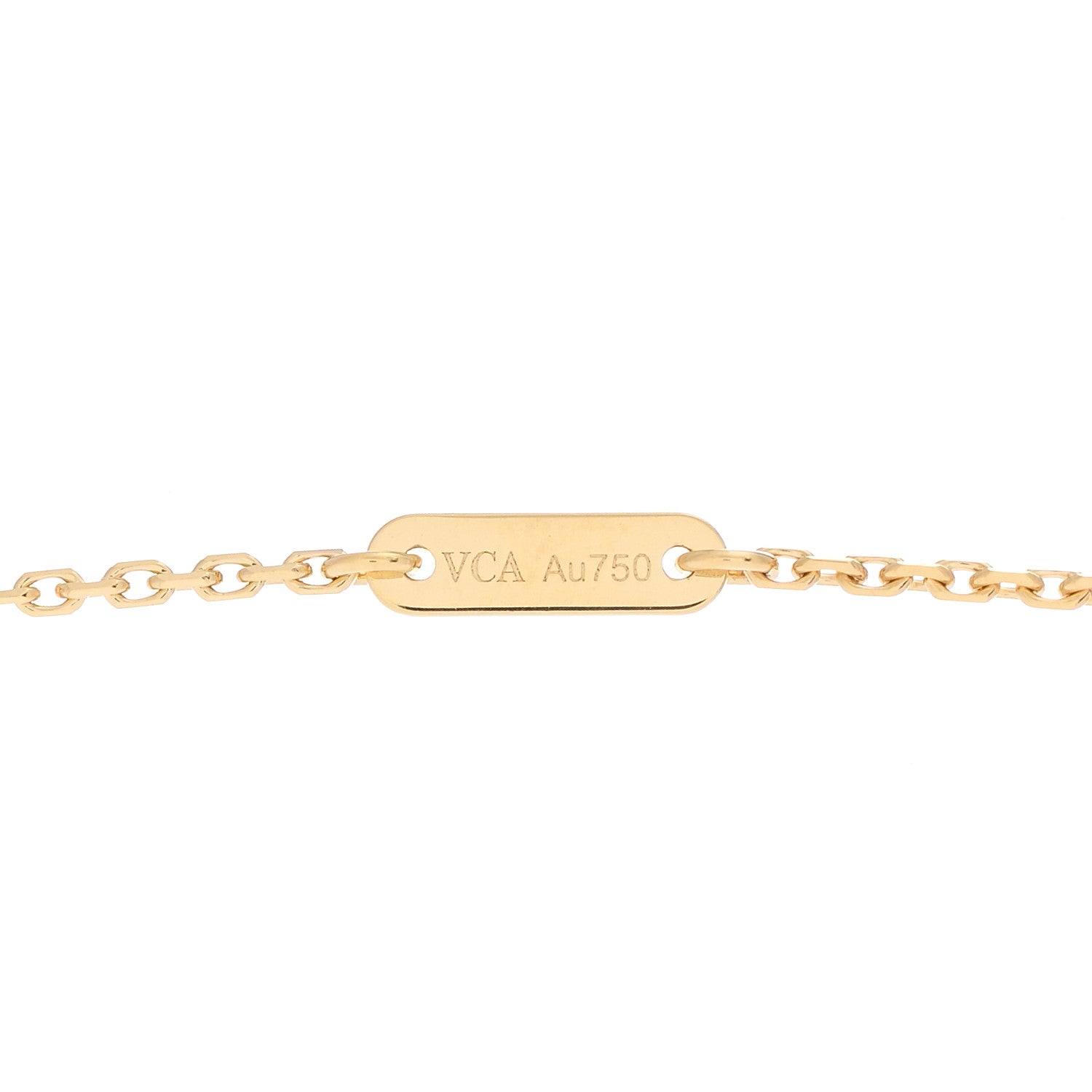 Van Cleef & Arpels 18K Yellow Gold Diamond Mini Frivole Pendant Pave Necklace 4 of 7