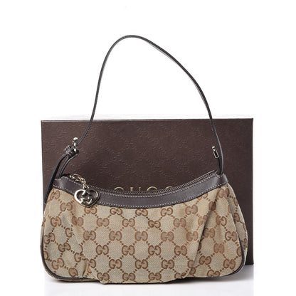 Gucci Monogram Lovely Heart Cosmetic Case Dark Brown 8 of 8