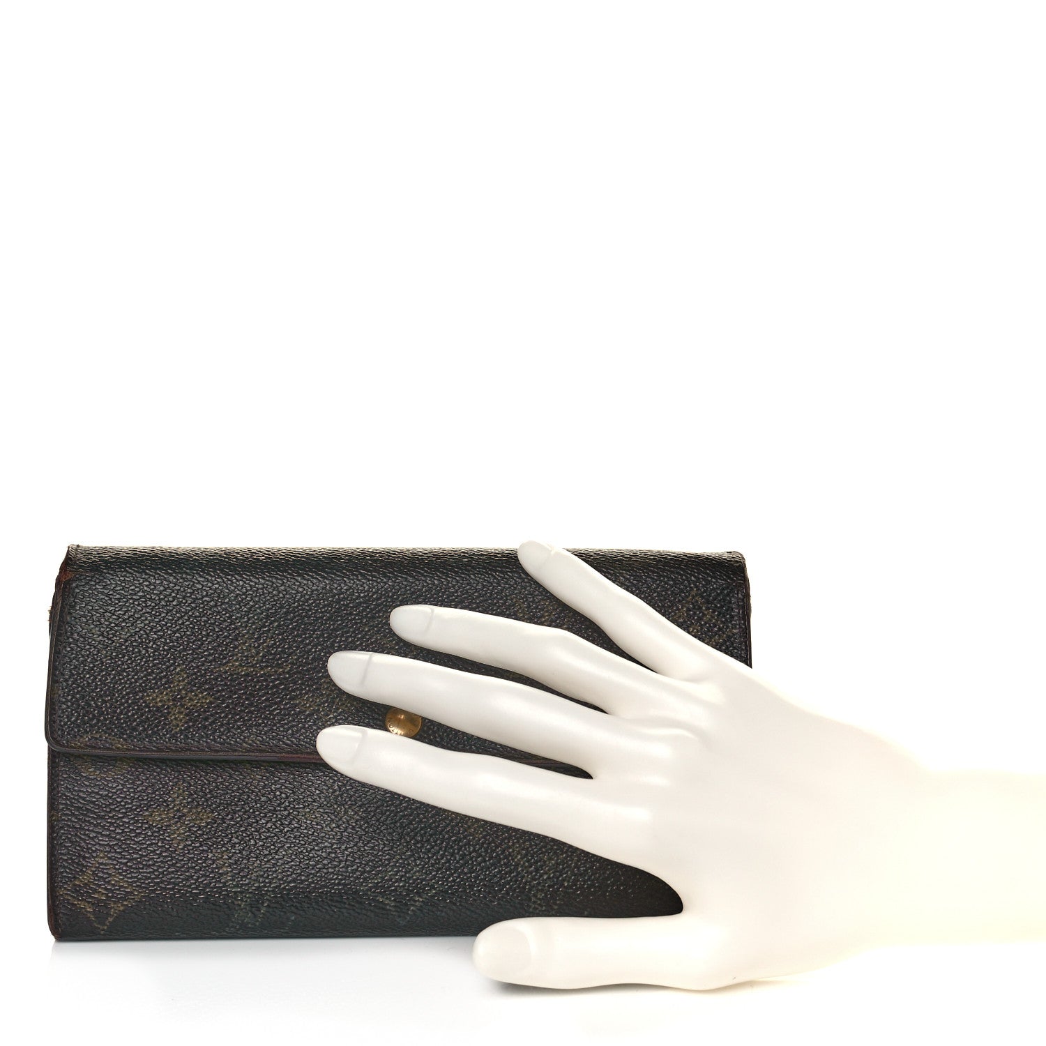 Louis Vuitton Monogram Sarah Wallet 2 of 15
