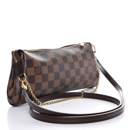 Louis Vuitton Damier Ebene Eva Clutch 3 of 8