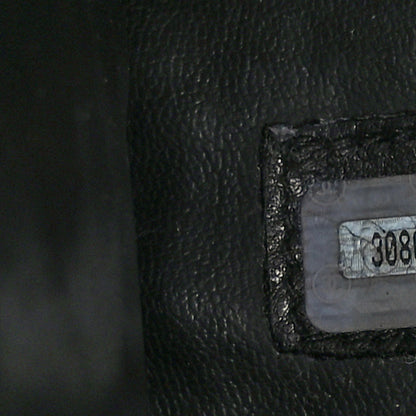Chanel Calfskin Stitched XL Weekender Black 8 of 13