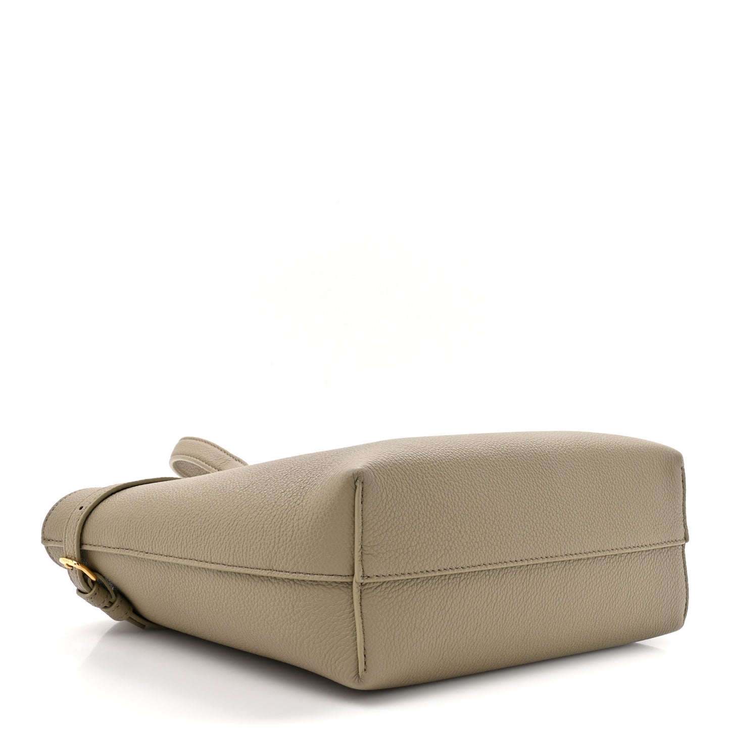 Grained Calfskin Triomphe Mini Cabas Anais Modern Taupe