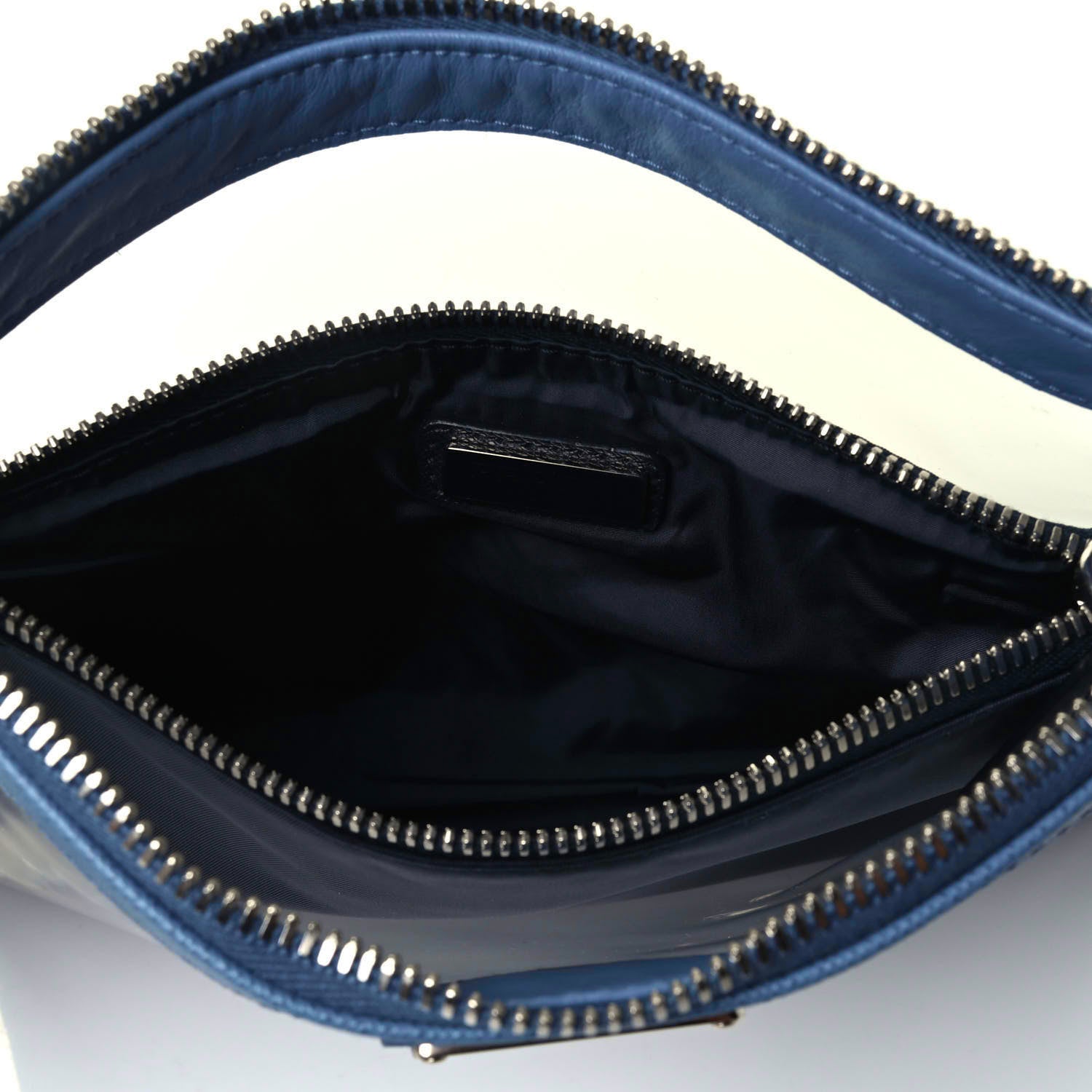 Prada Saffiano PVC Wristelt Pouch Marea 4 of 4