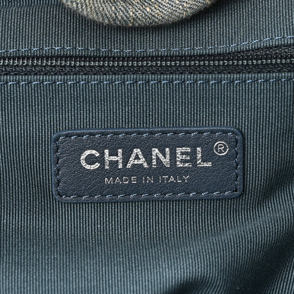 Chanel Denim Small Deauville Tote Light Blue 7 of 11