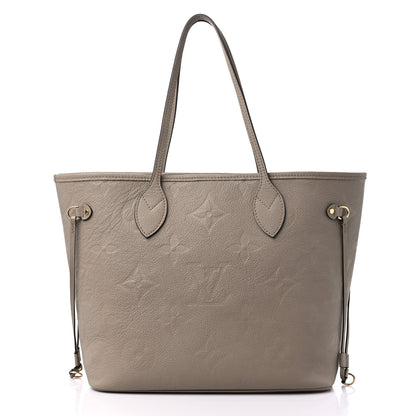 Louis Vuitton Empreinte Monogram Giant Neverfull MM Tourterelle 3 of 15