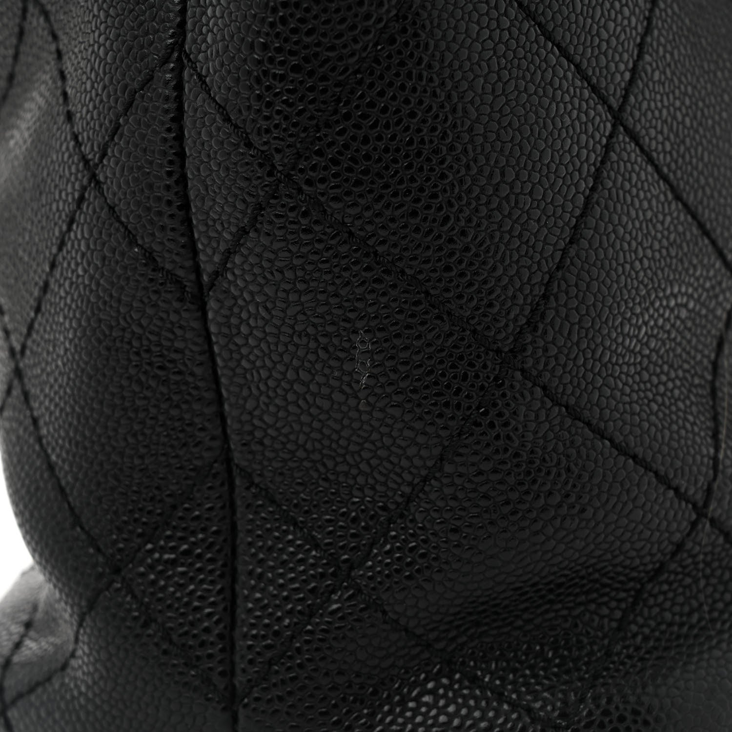 Chanel Grained Calfskin Shopping Fever Tote  Black 13 of 13